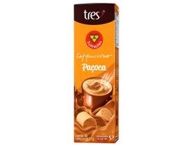 Cápsulas Cappuccino Paçoca 3 corações 10 Unid.