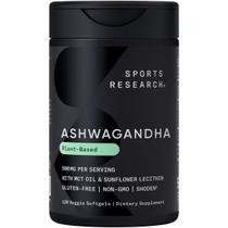 Cápsulas de Ashwagandha 120 Unidades - Suplemento Sports Research