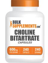 Cápsulas de bitartarato de colina e suplementos a granel 600 mg 240 cápsulas