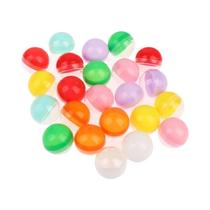 Cápsulas De Brinquedo Redondas Coloridas Para Vending Machine, 100 Peças, 28-38mm, Transparentes E Cápsulas De Brinquedo Redondas Coloridas Para Vending Machine, 100 Peças, 28-38mm, Transparentes E
