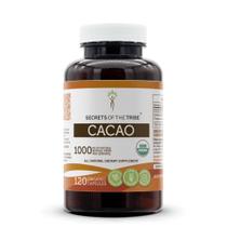 Cápsulas de cacau Secrets of the Tribe 1000 mg 120 unidades