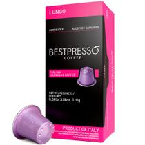 Cápsulas de café Bestpresso Alumínio 120 cápsulas para Nespresso Cápsulas de café Bestpresso Alumínio 120 cápsulas para Nespresso