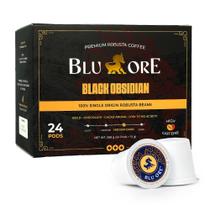 Cápsulas de Café Blu Ore Black Obsidian Alta Cafeína 24 un. Cápsulas de Café Blu Ore Black Obsidian Alta Cafeína 24 un.