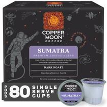 Cápsulas de Café Copper Moon Sumatra Torrado Escuro 80 Unidades