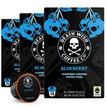 Cápsulas de Café Death Wish Blueberry Blue and Buried 30 unidades