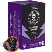 Cápsulas de café Death Wish Coffee Espresso Roast (10 unidades) Cápsulas de café Death Wish Coffee Espresso Roast (10 unidades)