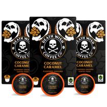 Cápsulas de Café Death Wish Sabor Coco Caramelo 30 Unidades