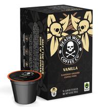 Cápsulas de Café Death Wish Sabor Vainilla para Máquina Individual 10 unidades