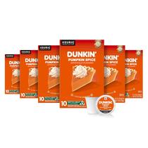 Cápsulas de café Dunkin' Pumpkin Spice K Cup, 60 unidades