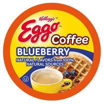 Cápsulas de café: Eggo Beverages, sabor de waffle de mirtilo, 40 unidades