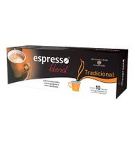 Cápsulas de Café Espresso Blend Tradicional - Compatíveis com Nespresso - 10 un.