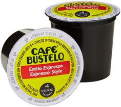 Cápsulas de Café Espresso Cubano Cafe Bustelo K-Cups 18 Unidades Cápsulas de Café Espresso Cubano Cafe Bustelo K-Cups 18 Unidades