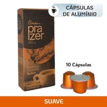 Cápsulas de Café Espresso Gourmet SUAVE 10un - O Meu Prazer - Compatíveis com Nespresso