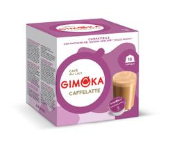 Cápsulas de café GIMOKA para DOLCE GUSTO* - sabor CAFFELATTE 16 unid