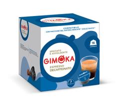 Cápsulas de café GIMOKA para DOLCE GUSTO* - sabor DECAF SOAVE 16 unid