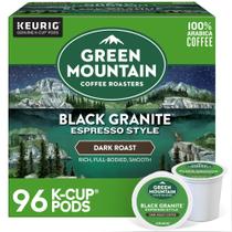 Cápsulas de Café Green Mountain Black Granite Torrado Escuro 96 un. Cápsulas de Café Green Mountain Black Granite Torrado Escuro 96 un.