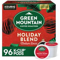 Cápsulas de Café Green Mountain Holiday Blend Torra Média 96 un.