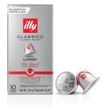 Cápsulas de Café illy Classico Lungo Torrado 10 Unidades