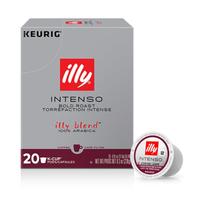 Cápsulas de Café illy Intenso Torra Escura K Cups 20 Unidades