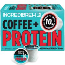 Cápsulas de Café Incredibrew Torra Média-Escura 18 Proteína Keto Cápsulas de Café Incredibrew Torra Média-Escura 18 Proteína Keto