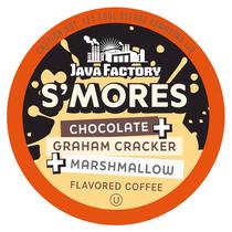 Cápsulas de Café Java Factory Sabor S'mores 40 Unidades