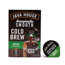 Cápsulas de Café Java House Descafeinado Cold Brew 12 Cápsulas Líquidas