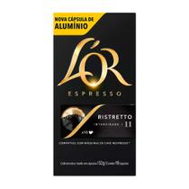 Cápsulas de Café L'or Ristretto - Compatíveis com Nespresso - 10 un. Cápsulas de Café L'or Ristretto - Compatíveis com Nespresso - 10 un.