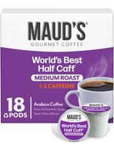 Cápsulas de café MAUD'S Half Caff torra média 18 un. Cápsulas de café MAUD'S Half Caff torra média 18 un.