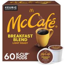 Cápsulas de Café McCafe Breakfast Blend Keurig K-Cup - Pacote com 60 Unidades