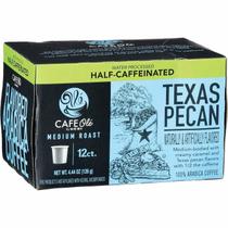 Cápsulas de Café Meio Caffeinadas Sabor Pecan do Texas Torra Média 12 un. Cápsulas de Café Meio Caffeinadas Sabor Pecan do Texas Torra Média 12 un.