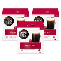 Cápsulas de Café Nescafé Dolce Gusto Americano 16x3 Pacotes Cápsulas de Café Nescafé Dolce Gusto Americano 16x3 Pacotes