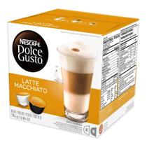 Cápsulas de Café Nescafé Dolce Gusto Latte Macchiato 16 unidades Cápsulas de Café Nescafé Dolce Gusto Latte Macchiato 16 unidades