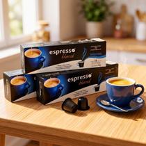 Cápsulas de Café Para Cafeteira Nespresso Espresso Blend Kit 30 Cápsulas Sabor Intenso 3 Caixas Cápsulas de Café Para Cafeteira Nespresso Espresso Blend Kit 30 Cápsulas Sabor Intenso 3 Caixas