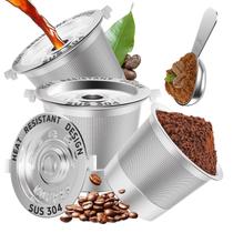 Cápsulas de café reutilizáveis NESSUS para Keurig 1.0 com aço inoxidável