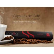 Cápsulas de Café Santa Origem (Intenso) - Cx c/ 10 unid Padrão Nespresso - Capresso