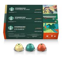 Cápsulas de Café Starbucks Nespresso Vertuo Variety Pack 30 un.