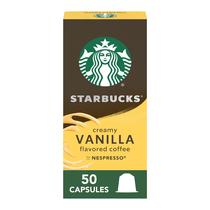 Cápsulas de Café Starbucks Sabor Vainilla para Nespresso Original Line, 50 unidades Cápsulas de Café Starbucks Sabor Vainilla para Nespresso Original Line, 50 unidades