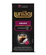 Cápsulas de Café União Amaro Intensidade 12 para Máq Nespresso