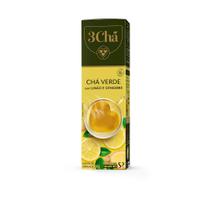 Cápsulas de Chá 3Chá Chá Verde com Limão e Gengibre 10 und