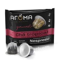 Cápsulas de Chá Chá Tropical Aroma - Compatíveis com Nespresso - 10 un. - Aroma Selezione