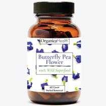 Cápsulas de Chá de Flor de Ervilha-azul OrganicaHealth 60 unidades Veganas