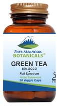 Cápsulas de chá verde Pure Mountain Botanicals 90 cápsulas 450 mg