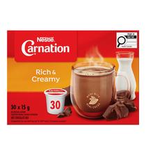 Cápsulas de Chocolate Quente Carnation Compatíveis com Keurig 30x15 g