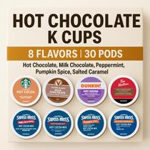 Cápsulas de Chocolate Quente FIVEANDTWOESTORE 30 un. 8 sabores Cápsulas de Chocolate Quente FIVEANDTWOESTORE 30 un. 8 sabores