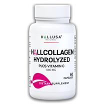 Cápsulas de colágeno hidrolisado Hallusa Natural 1000 mg +Vit C Cápsulas de colágeno hidrolisado Hallusa Natural 1000 mg +Vit C