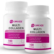 Cápsulas de Colágeno OMOGS Multi Péptidos 100 Unidades Cápsulas de Colágeno OMOGS Multi Péptidos 100 Unidades