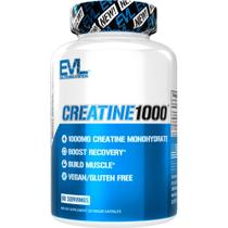 Cápsulas de creatina Evlution Pure 1000mg para pré/pós-treino