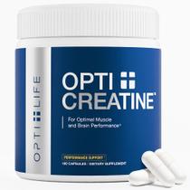 Cápsulas de Creatina Opti + Life 180 para Recuperação Muscular