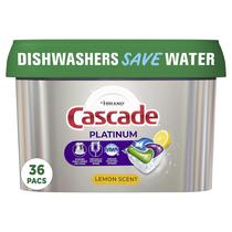 Cápsulas de Detergente Cascade Platinum ActionPacs - Pacote com 36 Unidades Cápsulas de Detergente Cascade Platinum ActionPacs - Pacote com 36 Unidades