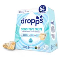Cápsulas de detergente para a roupa deixa cair a pele sensível 64 cápsulas